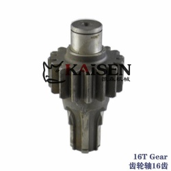 16t Gear Combine Gearbox Accessories Spare Parts for Rubber Track Transporter Rotary Tiller